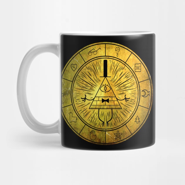 🔼 Bill Cypher - Gravity Falls 🔼 by INLE Designs